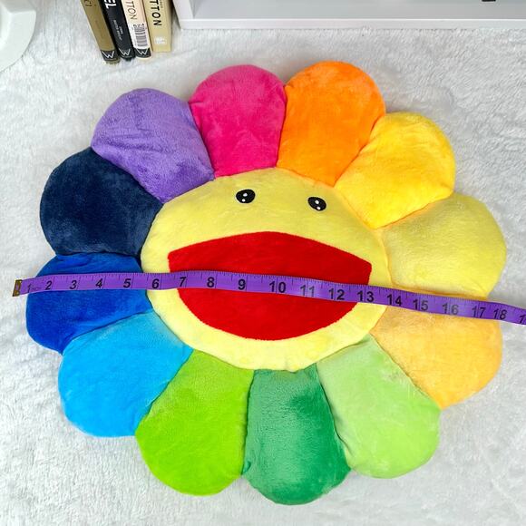 Murakami looking pillow, stickers and handmade bag charm keychain ALL NEW - Picture 6 of 9